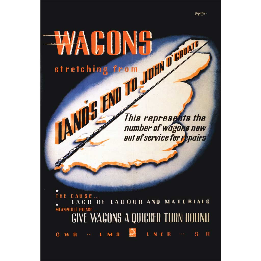 10175064: Wagons stretching from Land's End to John O'Groats