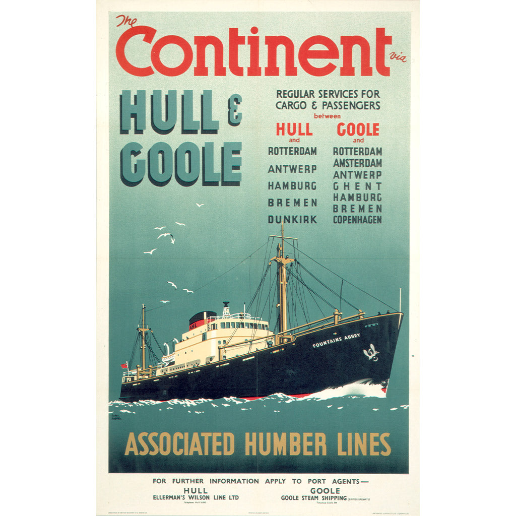 10175557: The Continent via Hull and Goole