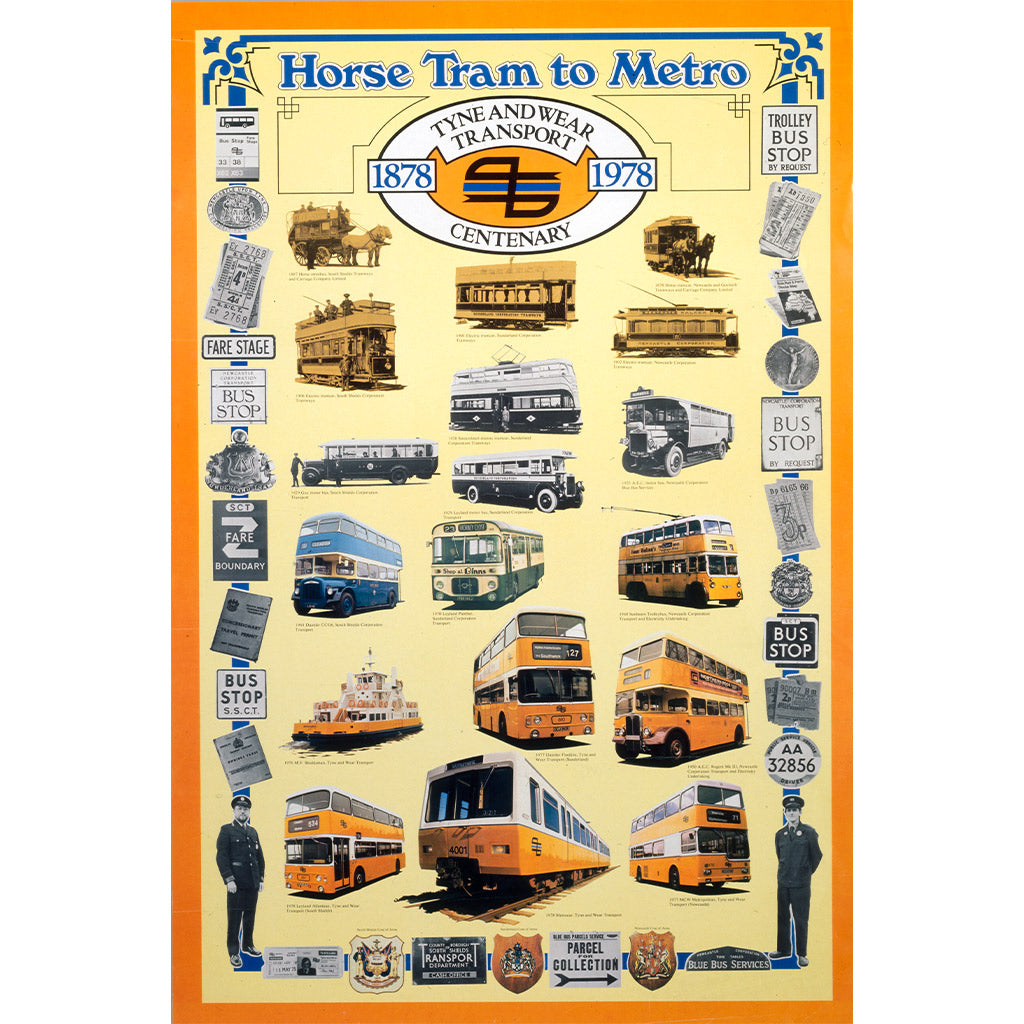 10176020: Horse Tram to Metro, Tyne and Wear Transport Centenary