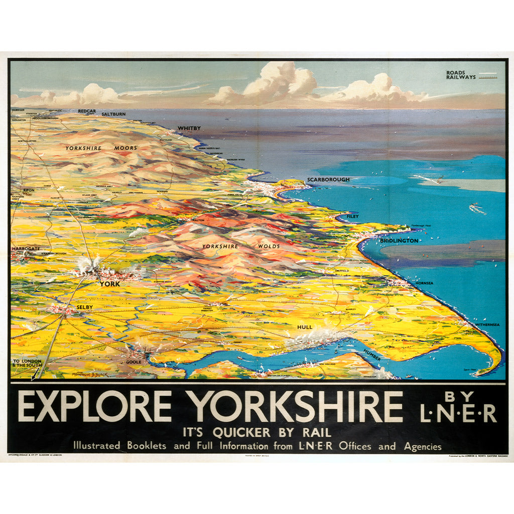 10176140: Explore Yorkshire - By LNER, It's Quicker By Rail