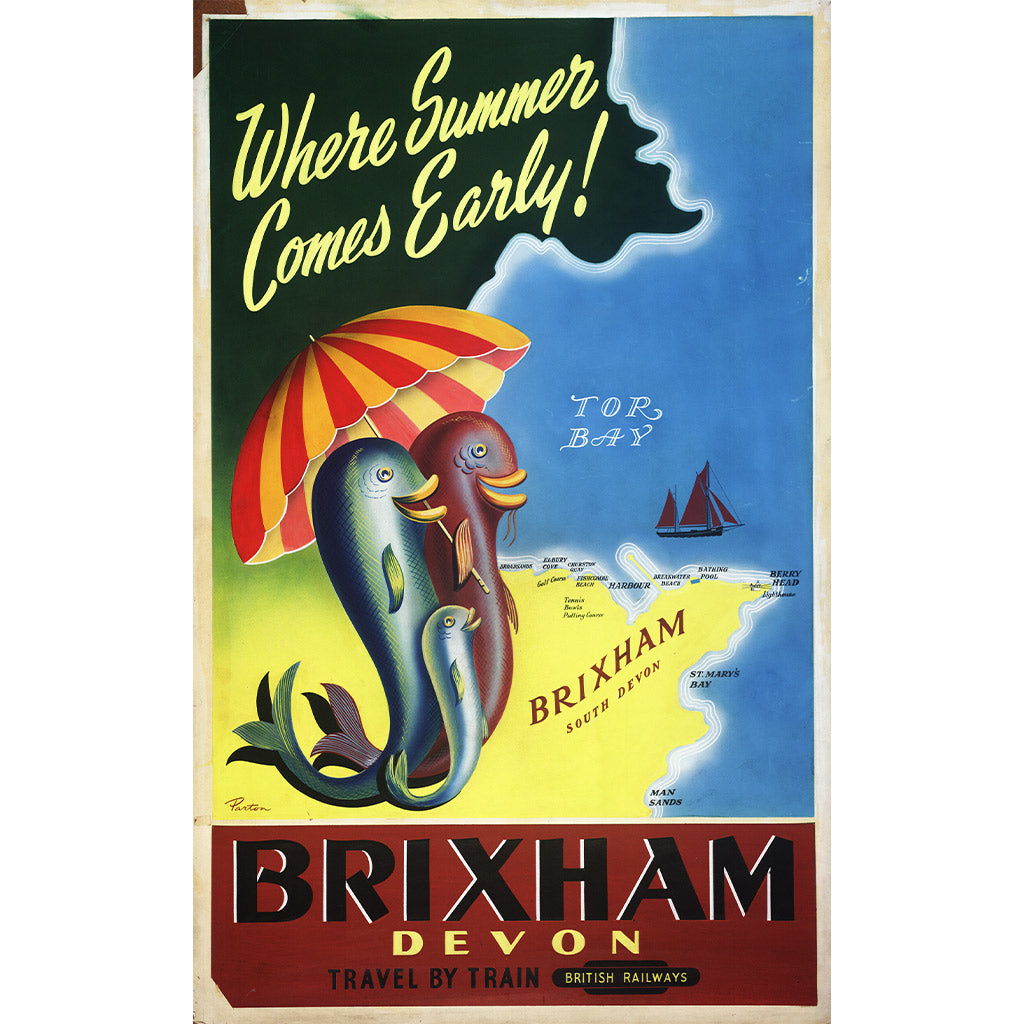 10660598: Brixham - Devon, Travel By Train