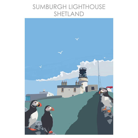 BOYNS170:Sumburgh Lighthouse, Shetland