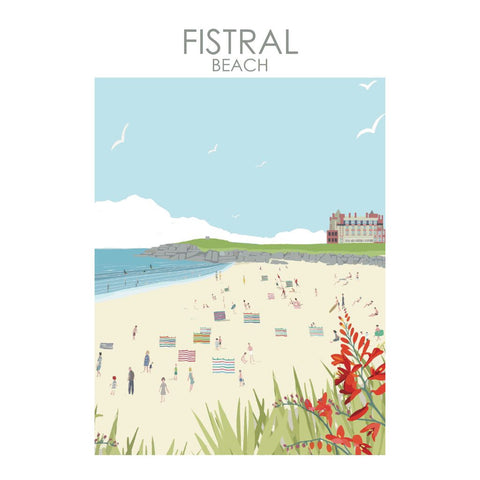 BOYNS236 : Fistral Beach, Summer