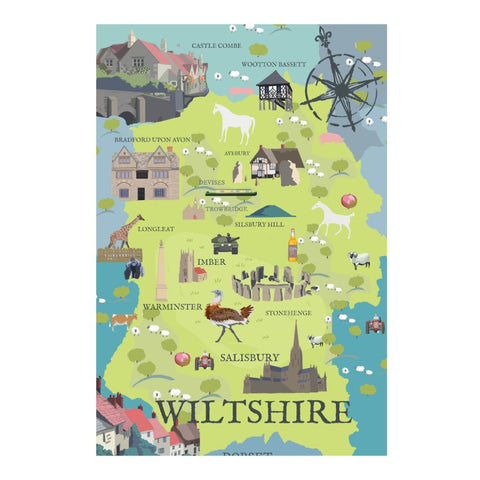 BOYNS375:Wiltshire Map