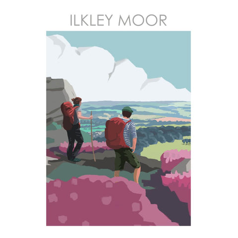 BOYNS381:Ilkley Moor, Walkers