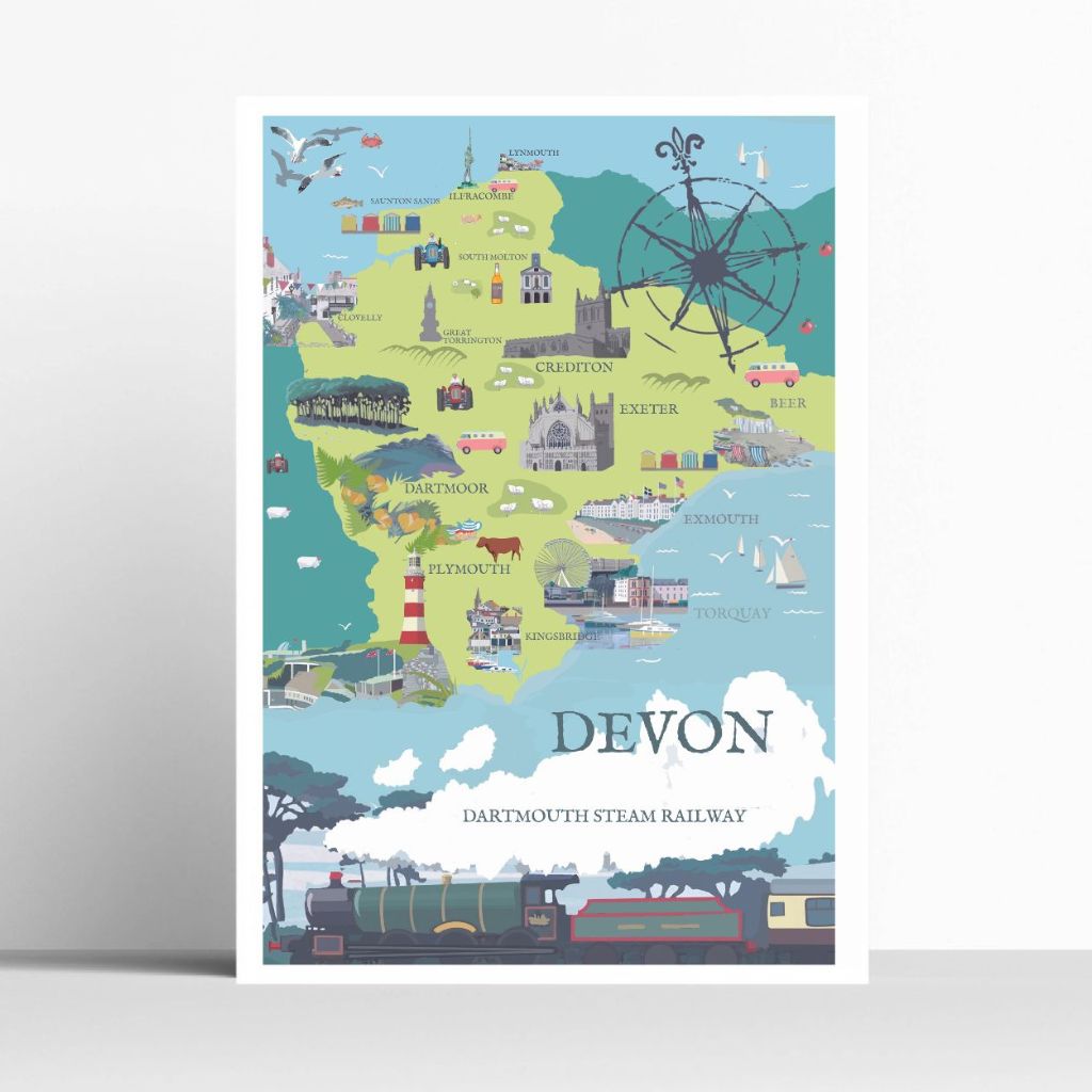 BOYNS226:Devon Map