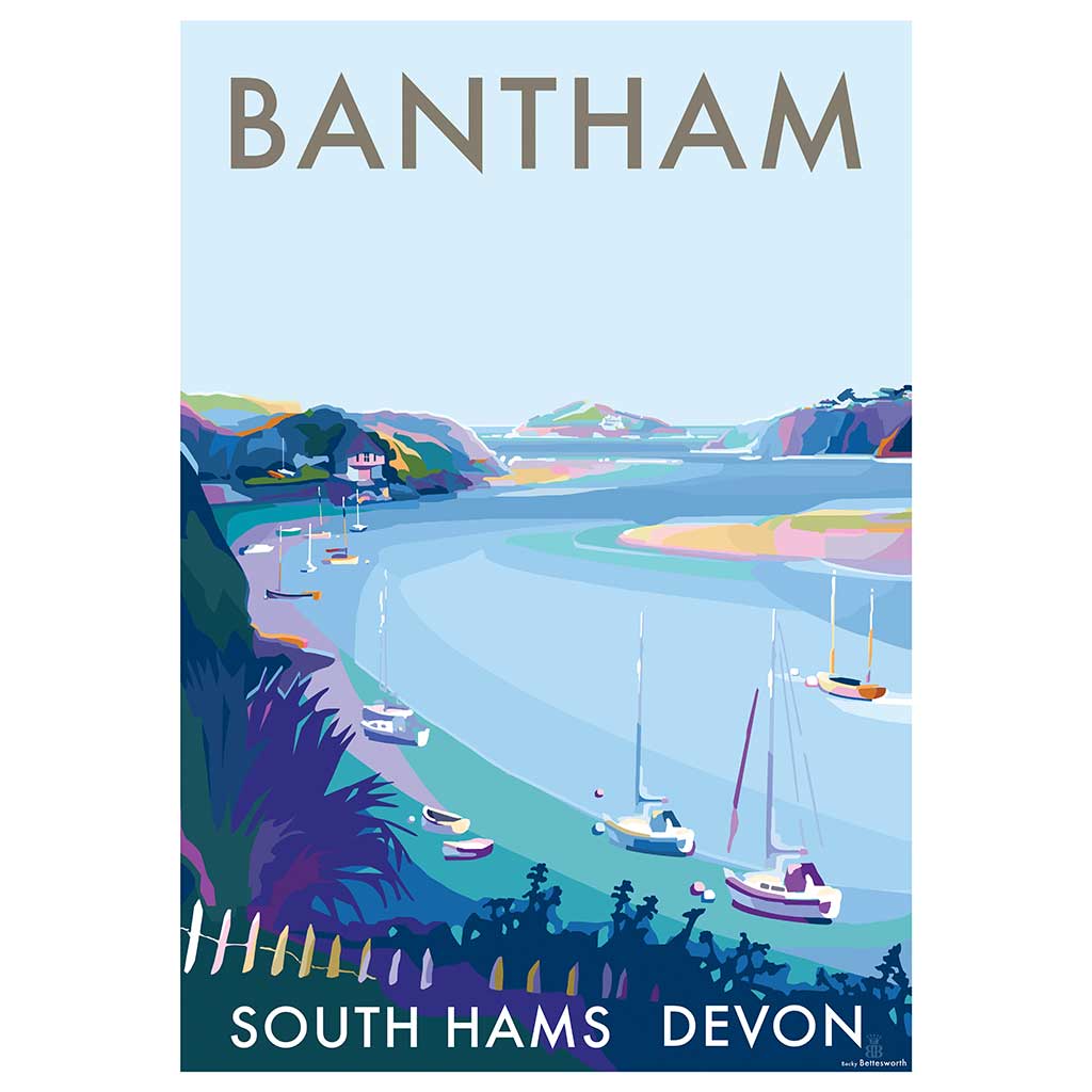 BBW077: Bantham River by Becky Bettesworth