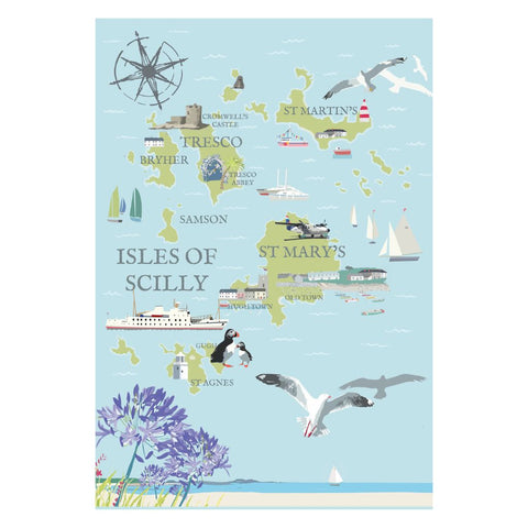 BOYNS113:Isles of scilly map