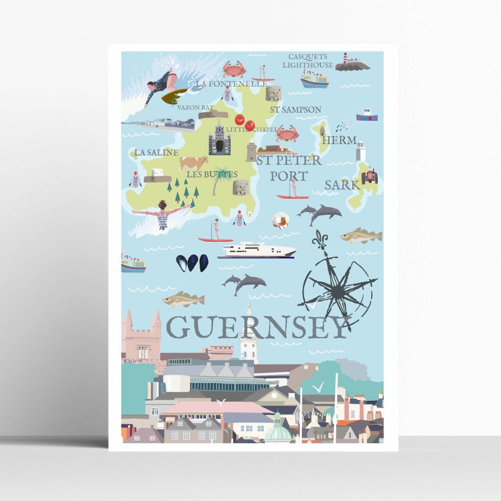 BOYNS112:Guernsey map