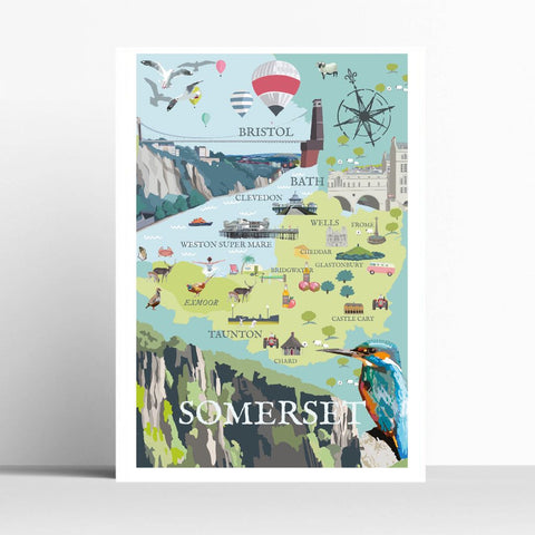 BOYNS124:Somerset map