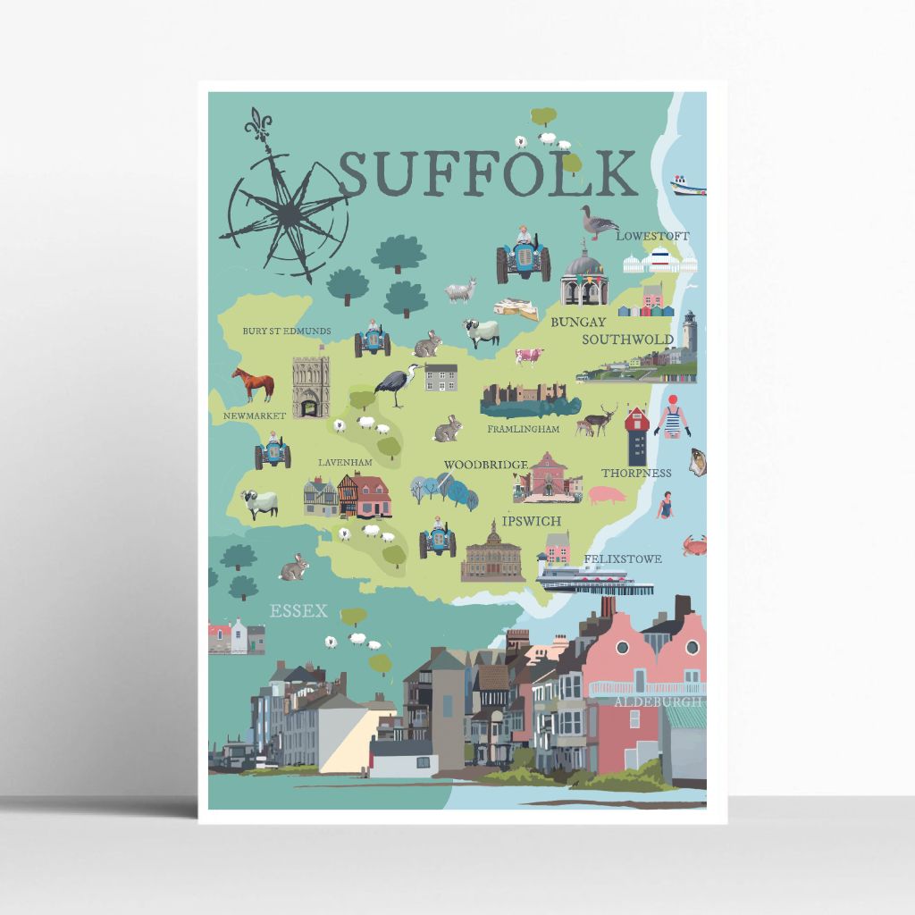 BOYNS036:Suffolk Map