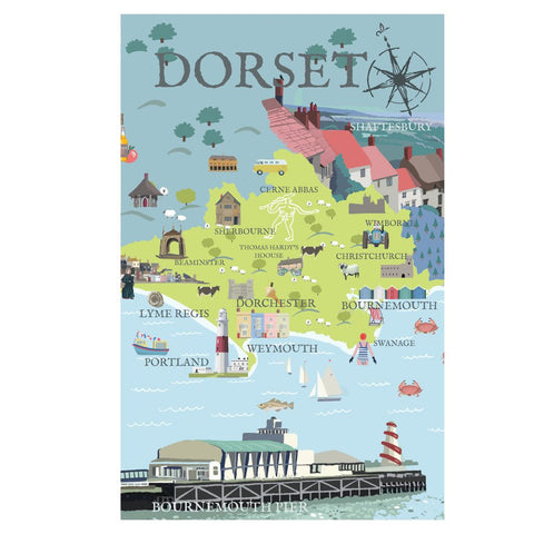 BOYNS108:Dorset map