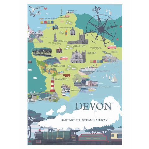 BOYNS107:Devon map