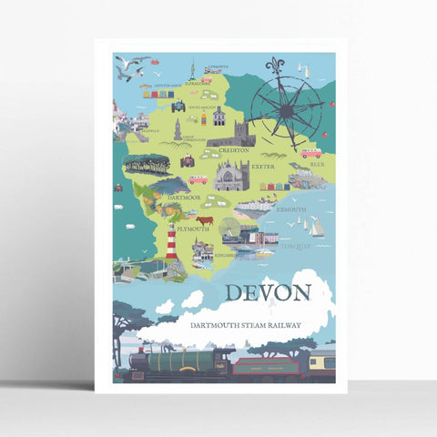 BOYNS107:Devon map