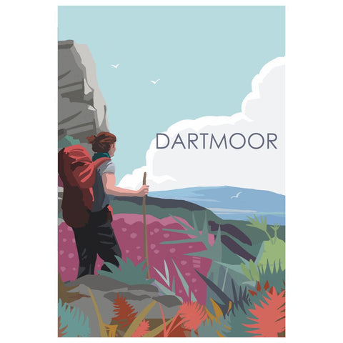 BOYNS059:Dartmoor walker