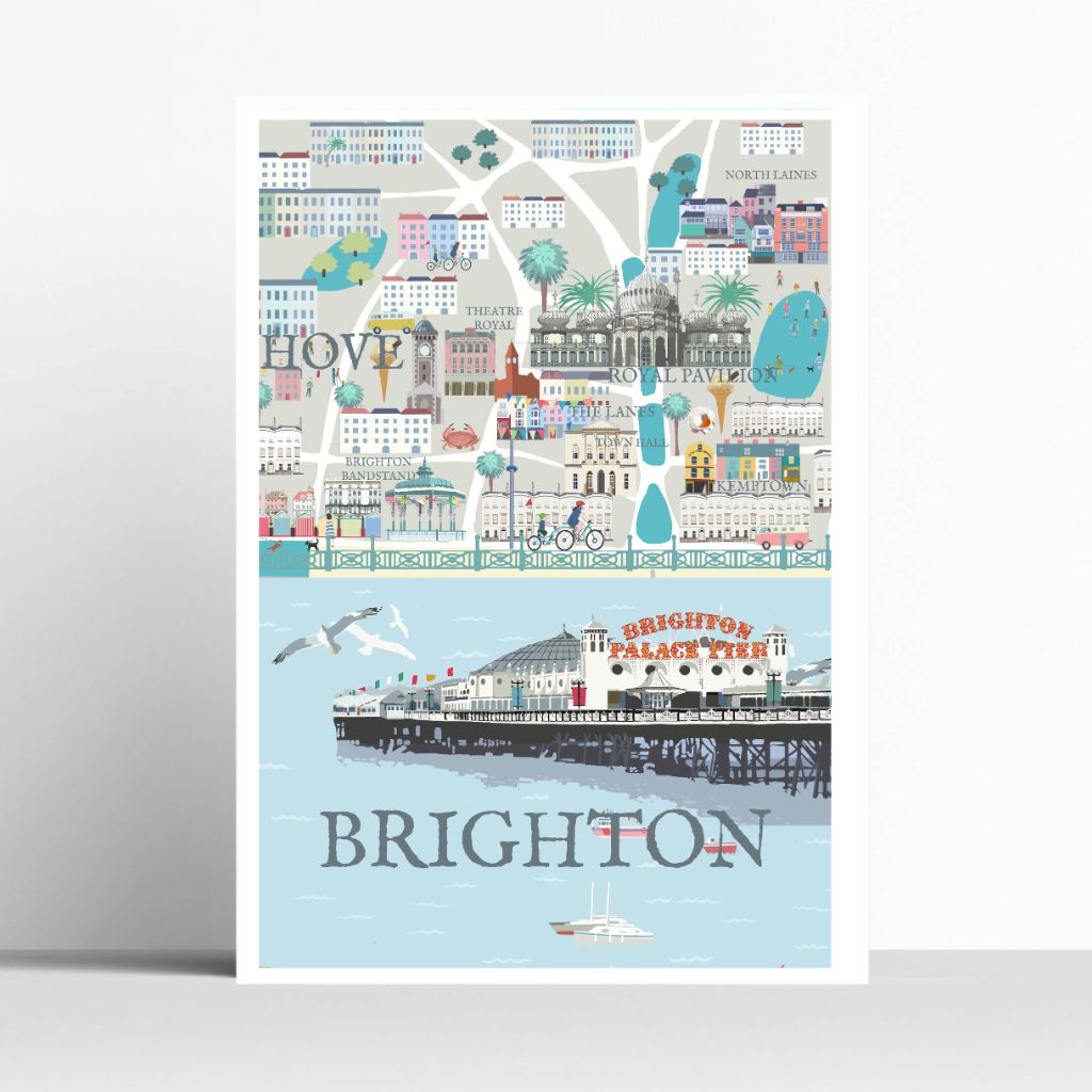 BOYNS100:Brighton map