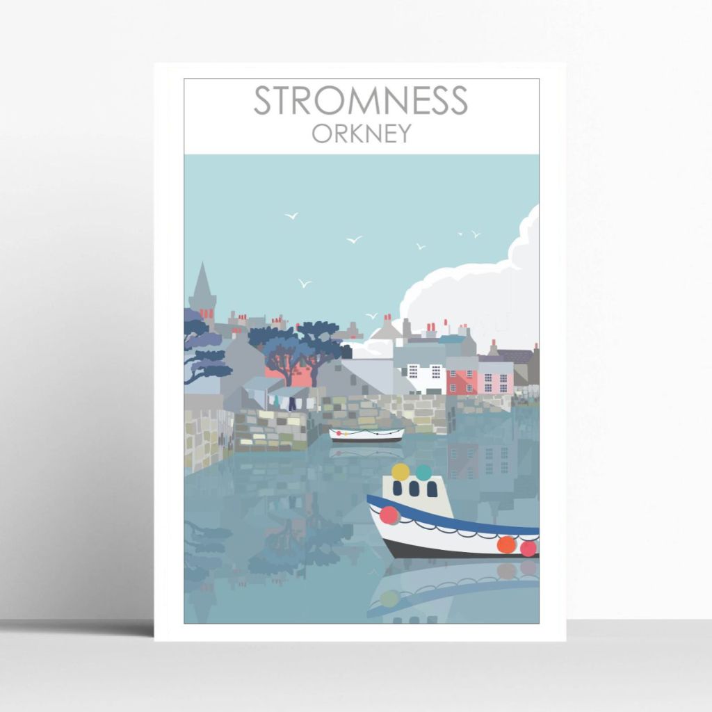 BOYNS169:Stromness, Pier, Orkney