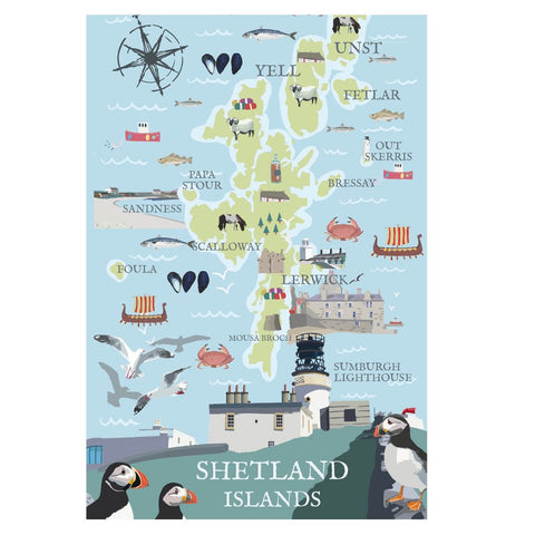 BOYNS123:Shetland map