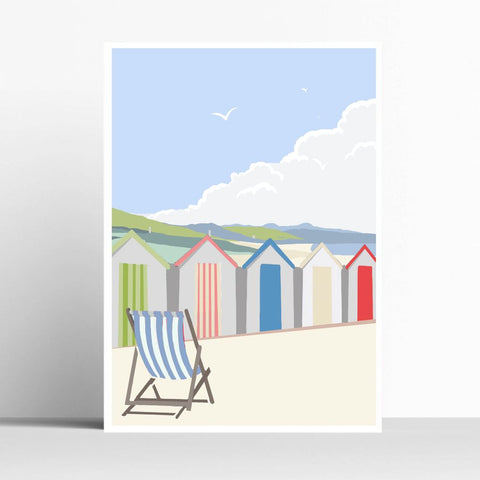 BOYNS074:Beach hut beach