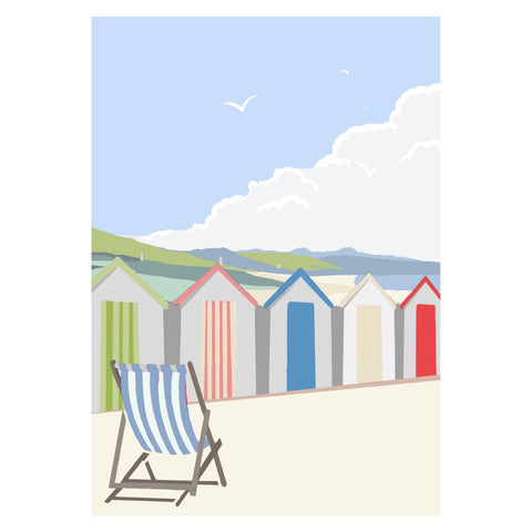 BOYNS074:Beach hut beach