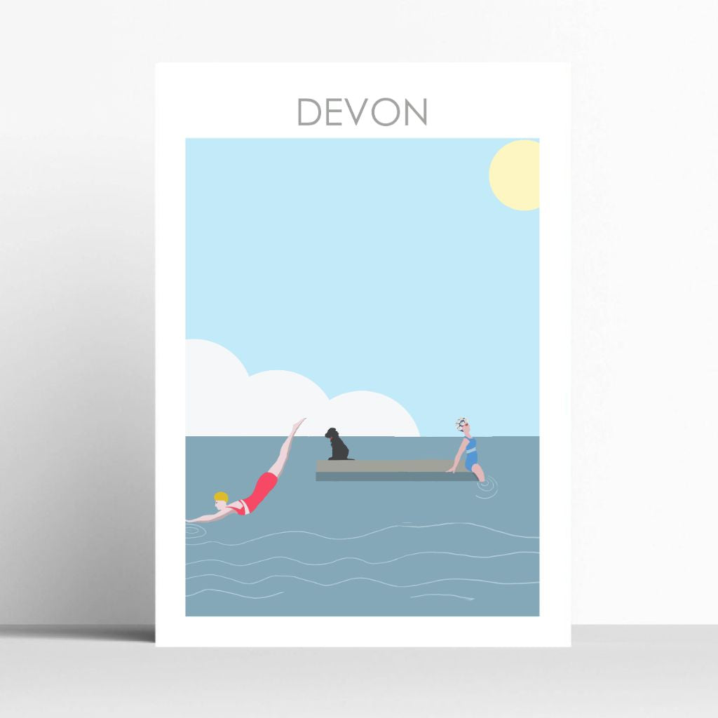 BOYNS088:Devon pontoon