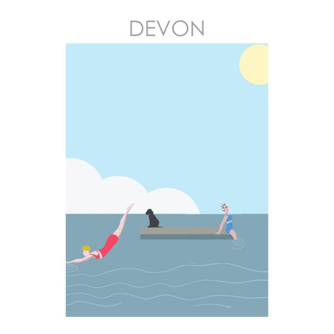 BOYNS088:Devon pontoon