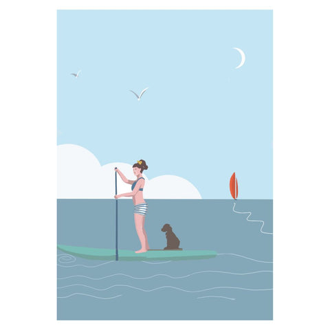 BOYNS086:Paddle Boarding