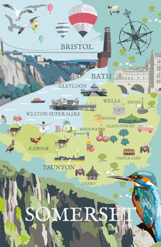 BOYNS124:Somerset map