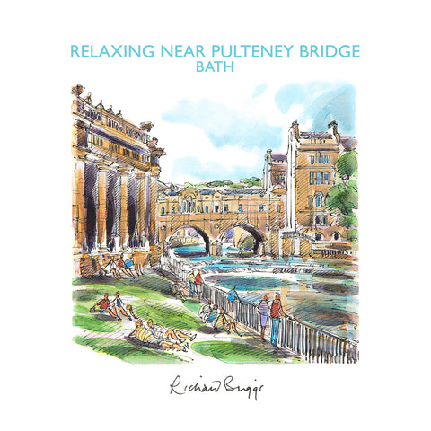 BRI037: Relaxing Near Pulteney Bridge, Bath