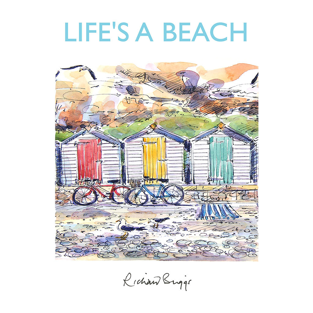 BRI220: Beach huts at Budleigh