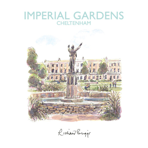 BRI274: Cheltenham Gustav Holst, Imperial Gardens, Cheltenham
