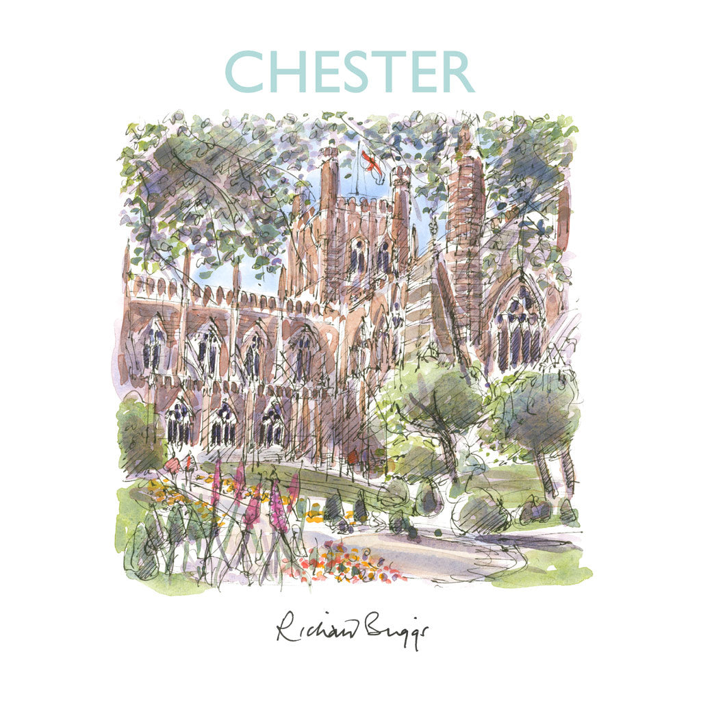 BRI287: Chester Summer's day, Chester Cathedral