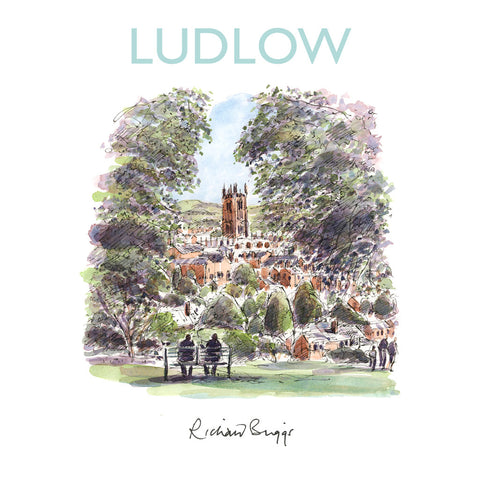 BRI315: Ludlow Overlooking Ludlow