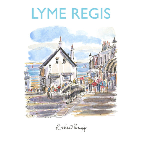 BRI322: Lyme Regis Summer's day in Lyme Regis