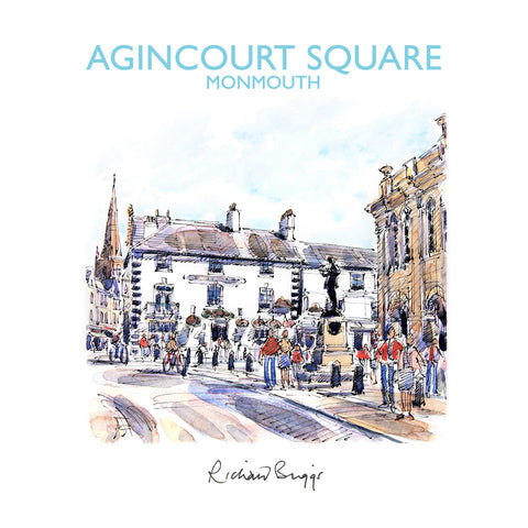 BRI327: Monmouth Agincourt Square and Shire Hall, Monmouth
