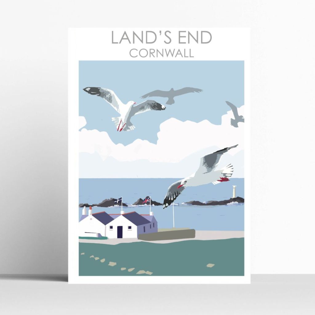 BOYNS261:Land's End, Cornwall