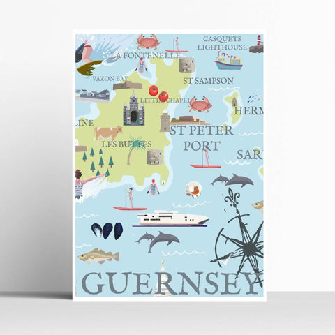 BOYNS242:Guernsey Map