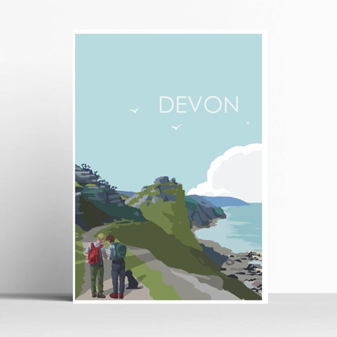 BOYNS225:Devon, Coast Path