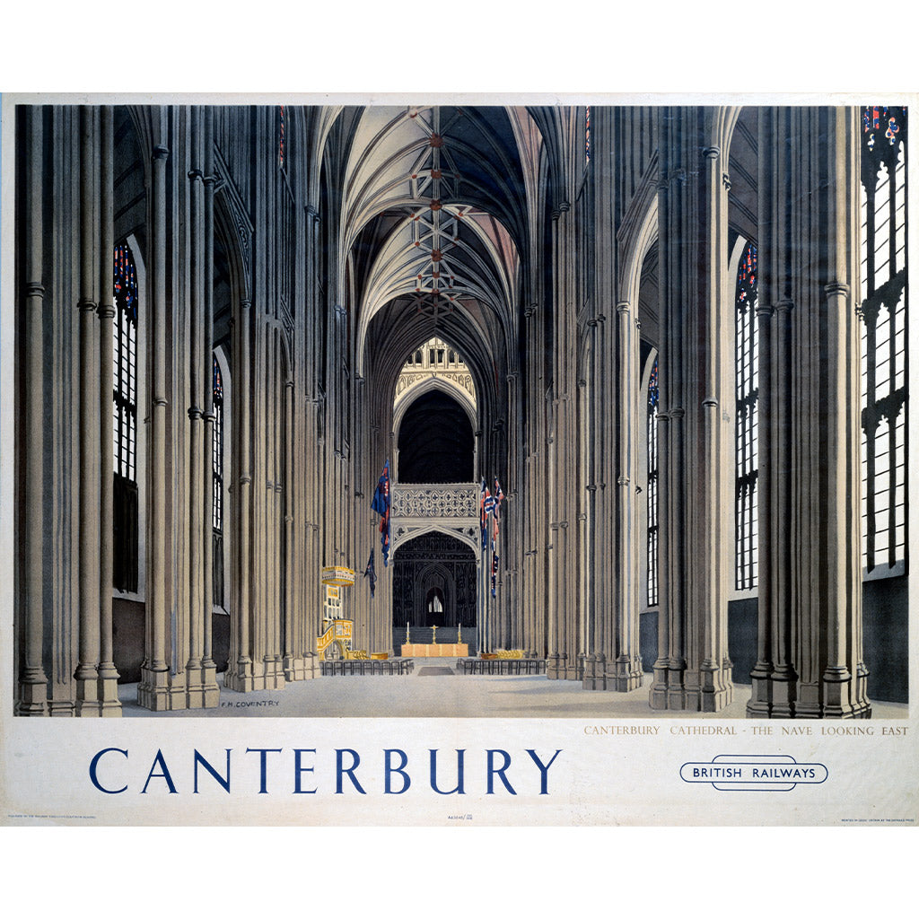 CAN003: Canterbury Cathedral - The Nave Looking East