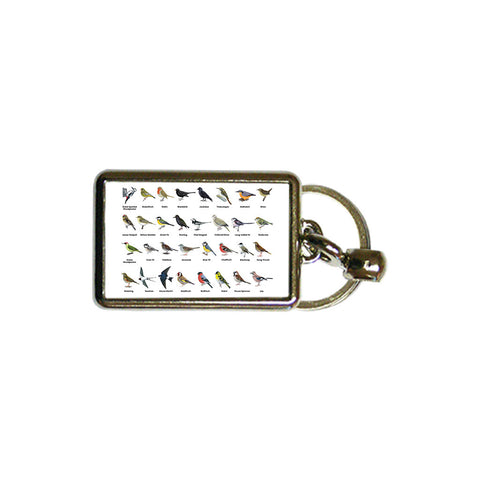 CHSE143: British Garden Birds Keyring