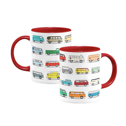 CHSE146: Camper Vans Coloured Insert Mug