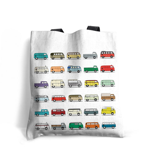 CHSE146: Camper Vans Edge to Edge Tote Bag