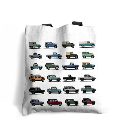 CHSE148: Land Rovers Edge to Edge Tote Bag
