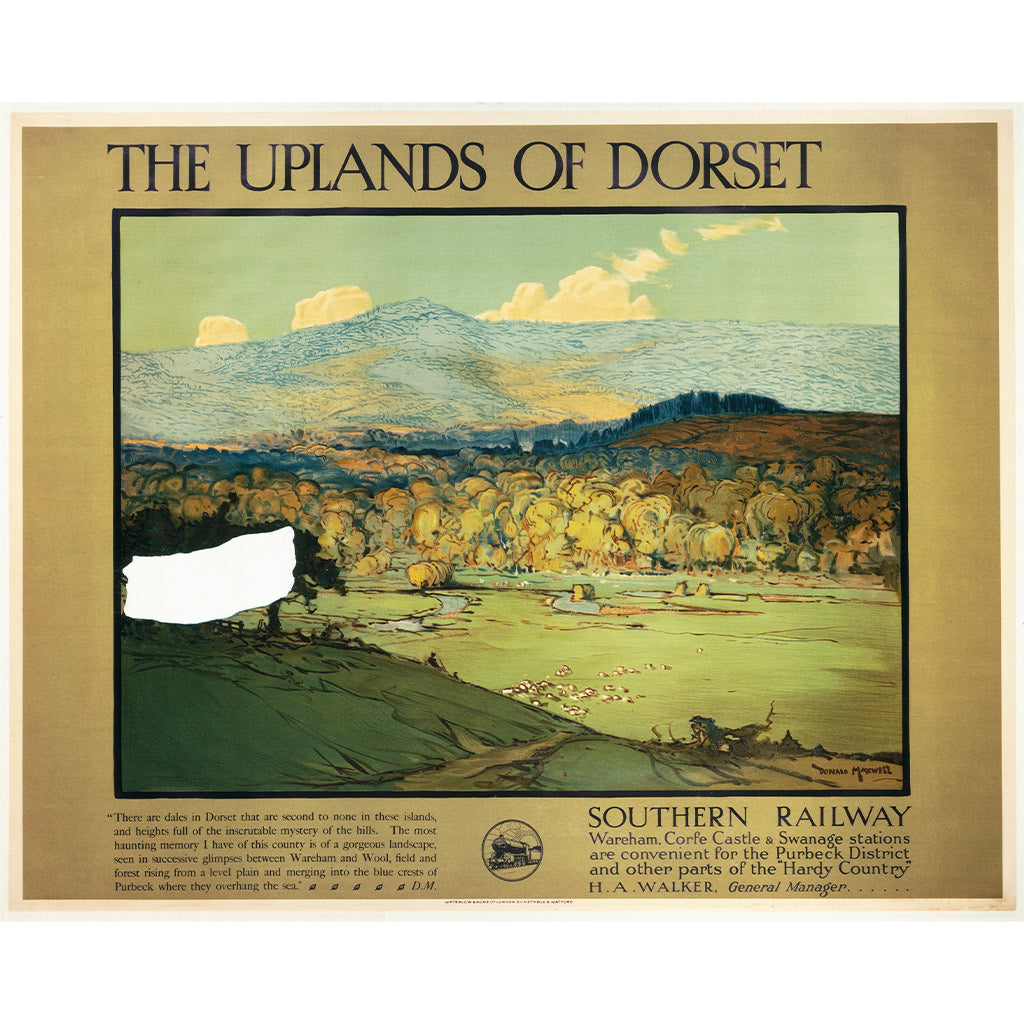 DOR003: The Uplands Of Dorset, Southern Railway