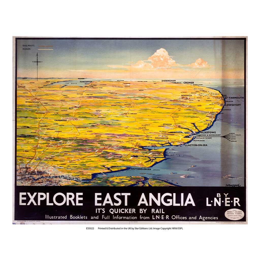 ESS022: Explore East Anglia. It's Quicker By Rail