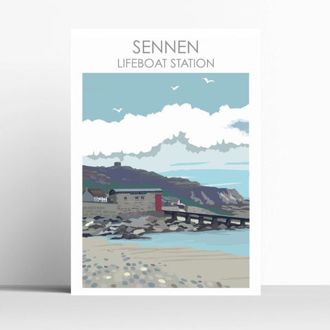 BOYNS306:Sennen, Lifeboat Station