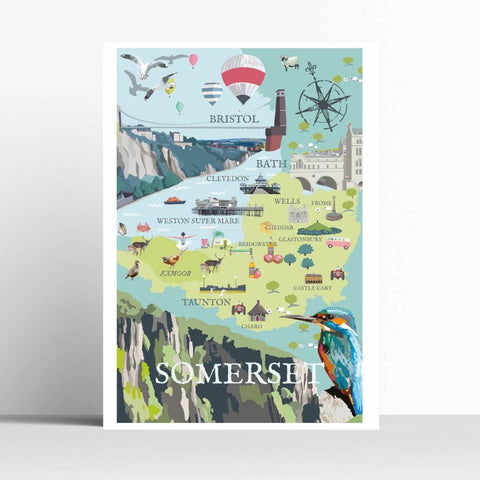 BOYNS368:Somerset Map