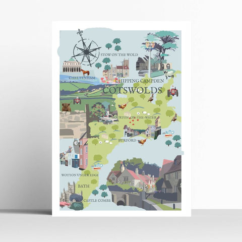 BOYNS365:Cotswolds Map