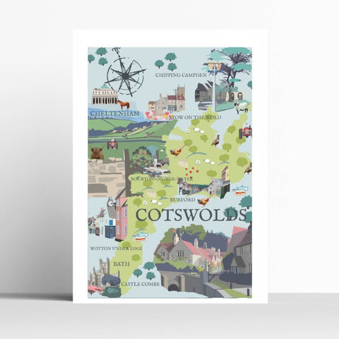 BOYNS363:Cotswolds Map