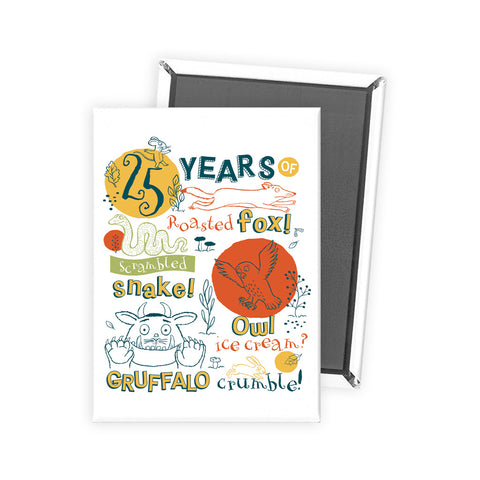 Gruffalo 25th Anniversary Fridge Magnet